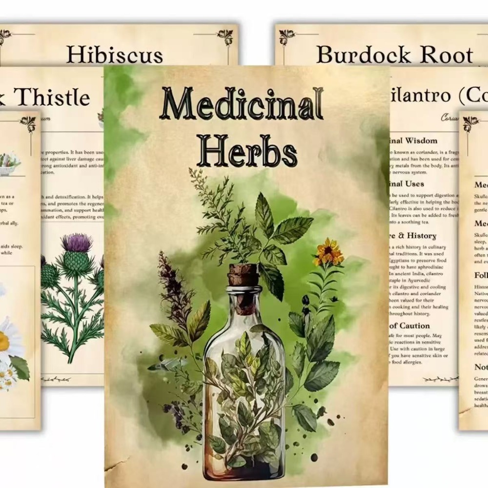 Herbal Wellness Guide - Herbes médicinales : Guide visuel pour