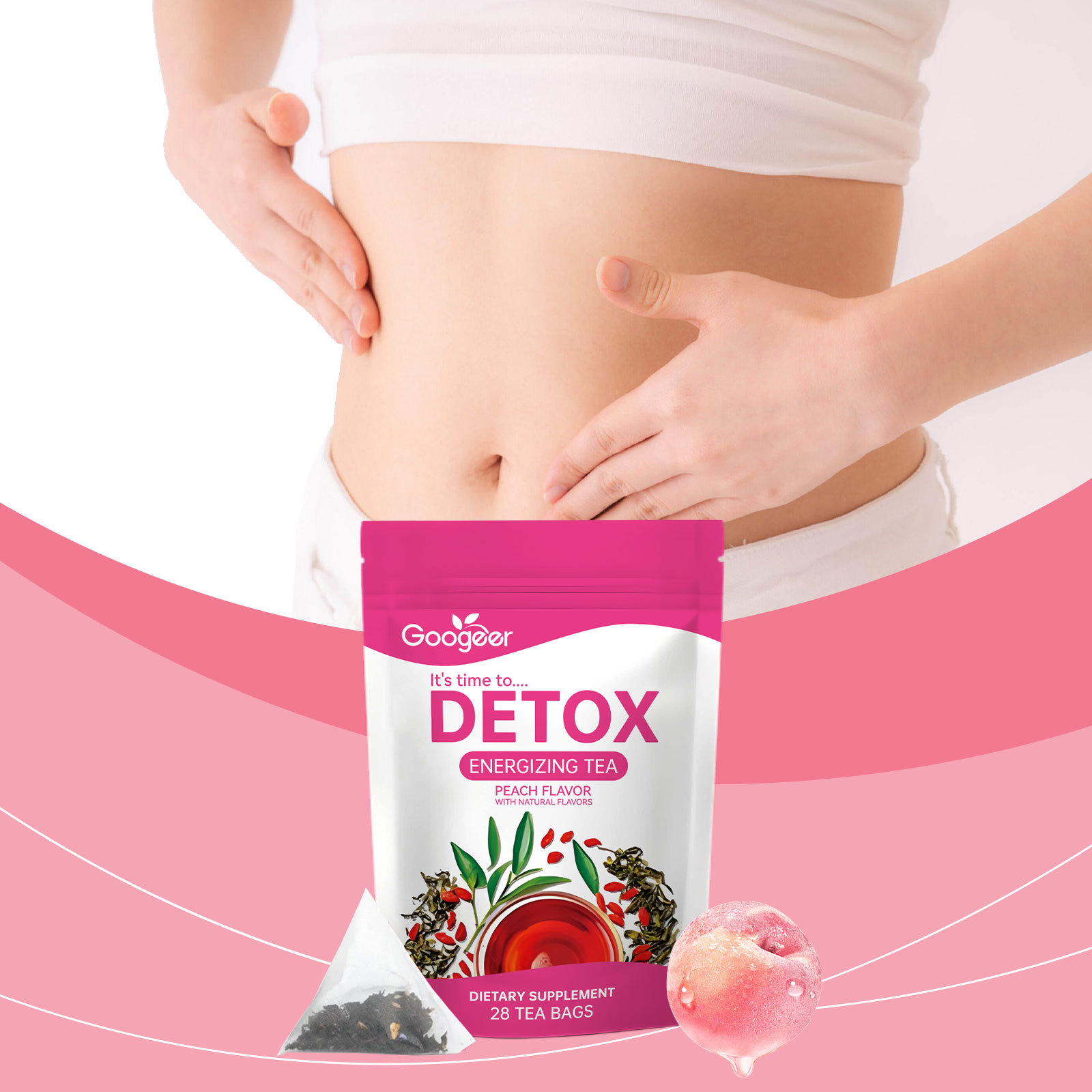 Thé détox nettoyant - Thé éner - Herbal Wellness Tea avis et prix