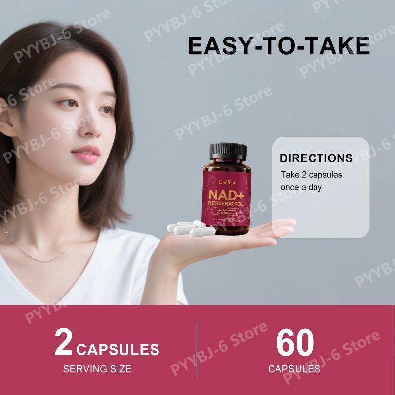 Complément NAD+ Resvératrol 60 - Wellness Quercetin avis et prix