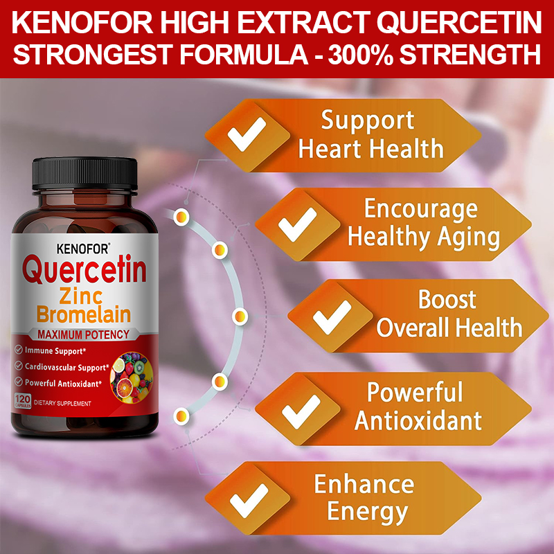 Capsules de zinc, quercétine e - Wellness Quercetin avis et prix